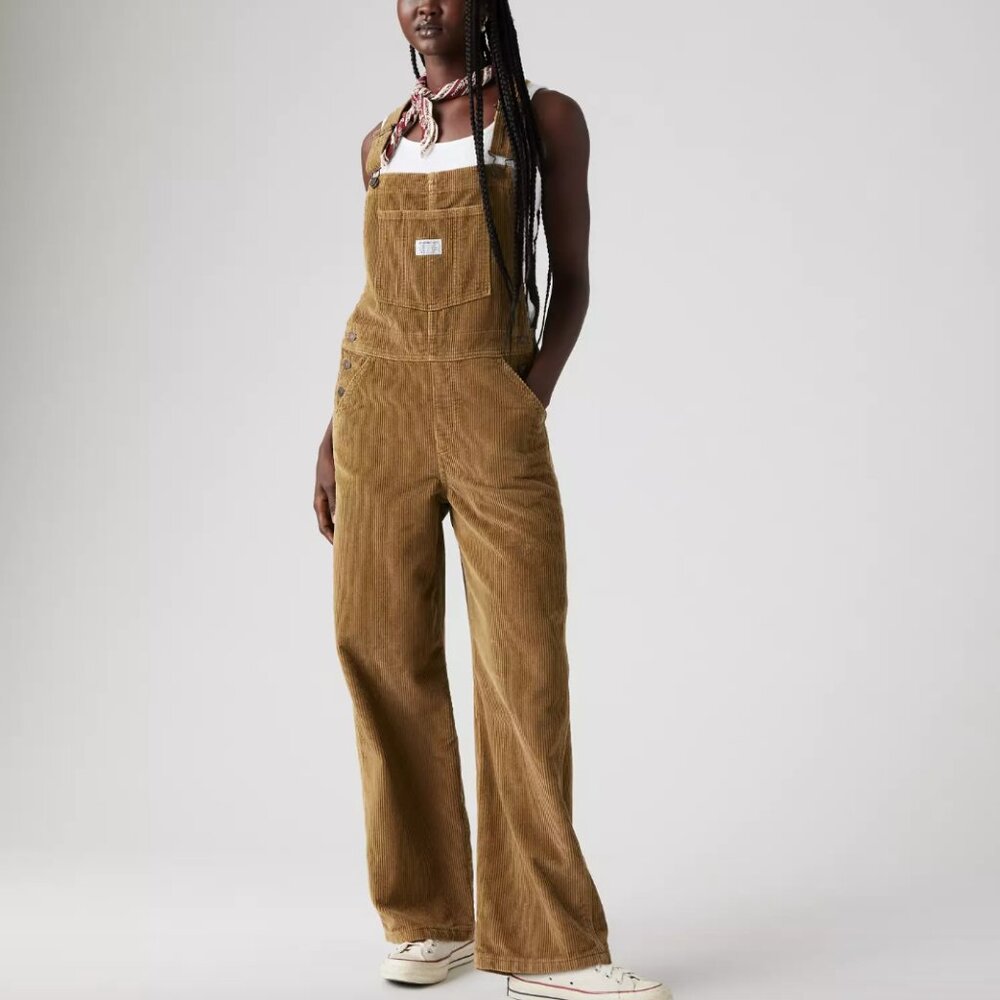 Levi's Corduroy Overalls Jumpsuit